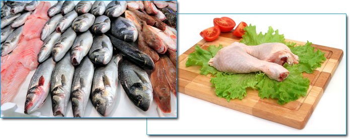 М'ясні та рибні продукти